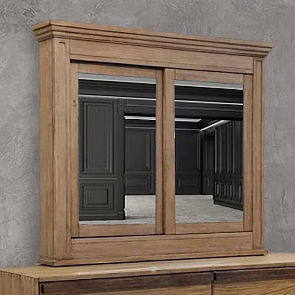 Furniture of America Coimbra Cabinet Mirror
