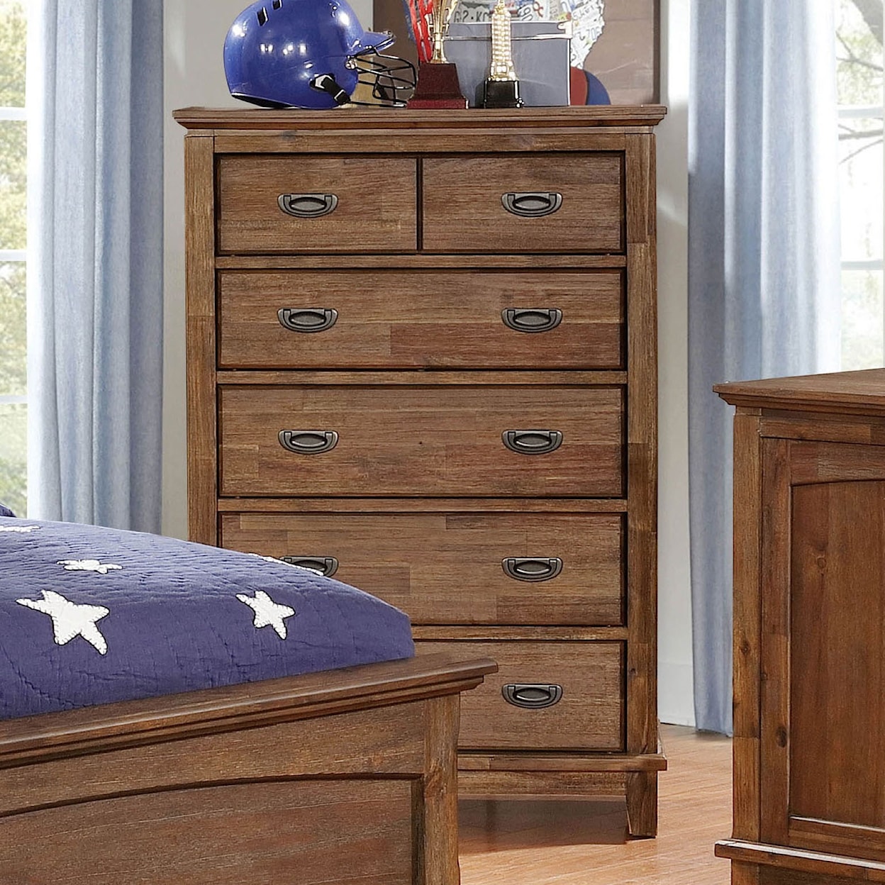 Furniture of America - FOA Colin 8 Drawer Chest