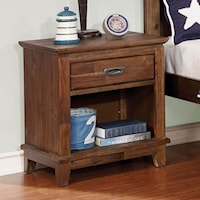 Transitional Nightstand 