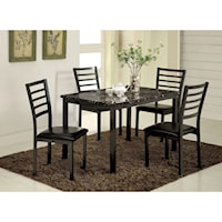 Dining Set with Four Chairs