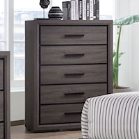 Contemporary Chest of 5 Drawers