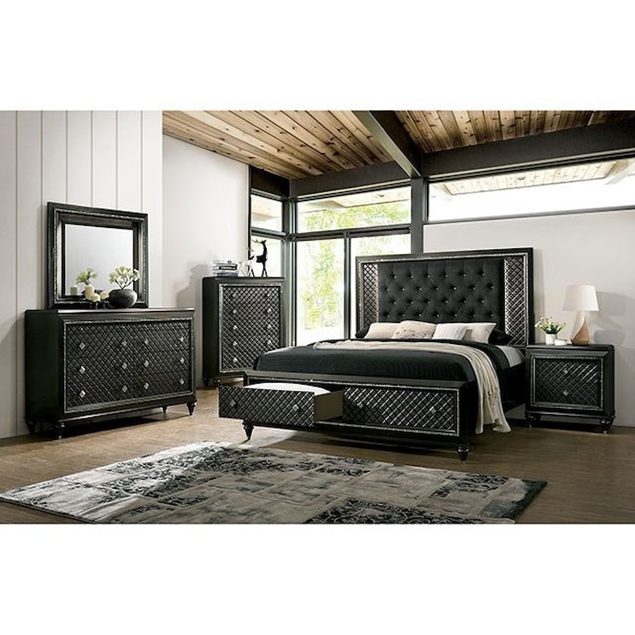 FUSA Demetria Queen Bedroom Group