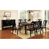 Furniture of America Dover II 9 Pc Dining Set
