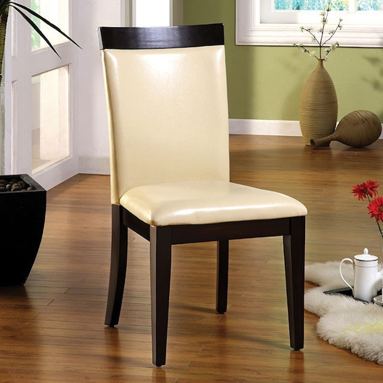 Furniture of America - FOA Downtown I Set of 2 Side Chairs