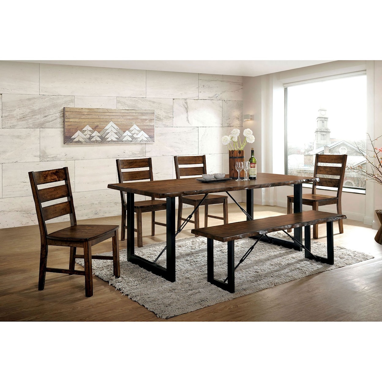 Furniture of America Dulce Dining Table