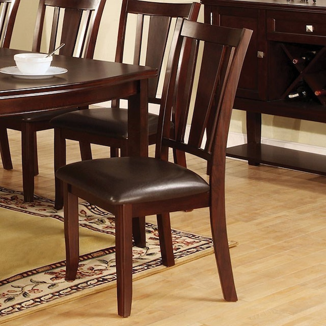 Furniture of America - FOA Edgewood Set of Two Side Chairs