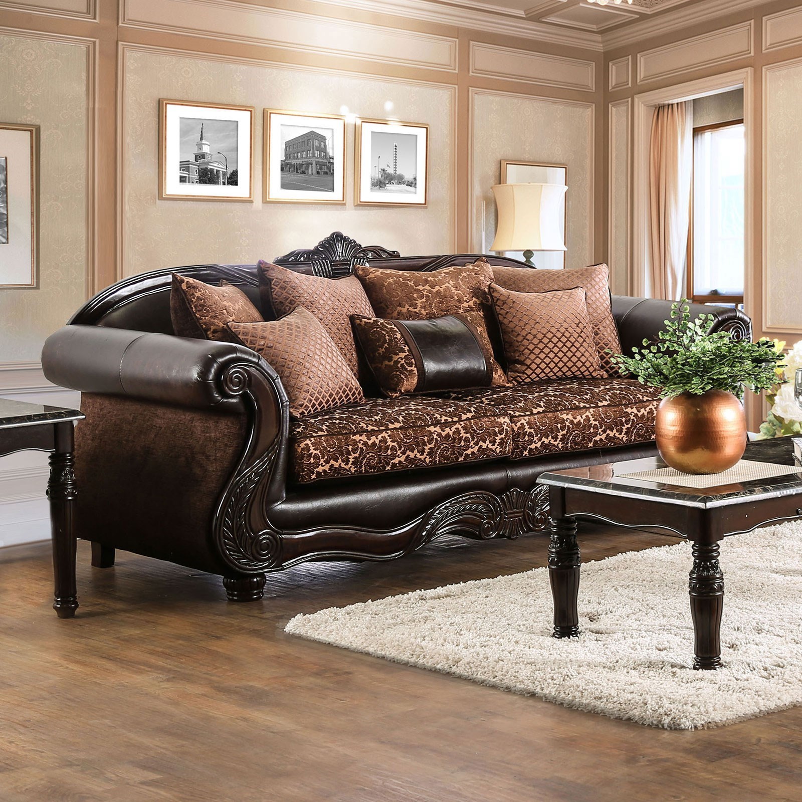 Traditional sofas discount & loveseats