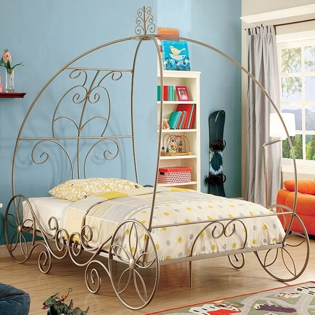 Princess canopy bed frame store