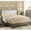 Furniture of America Enrico Queen Upholstered Bed