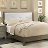 Furniture of America - FOA Enrico Queen Upholstered Bed