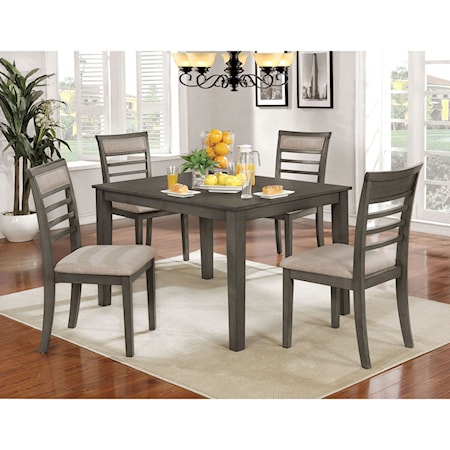 5 Piece Table and Chair Set