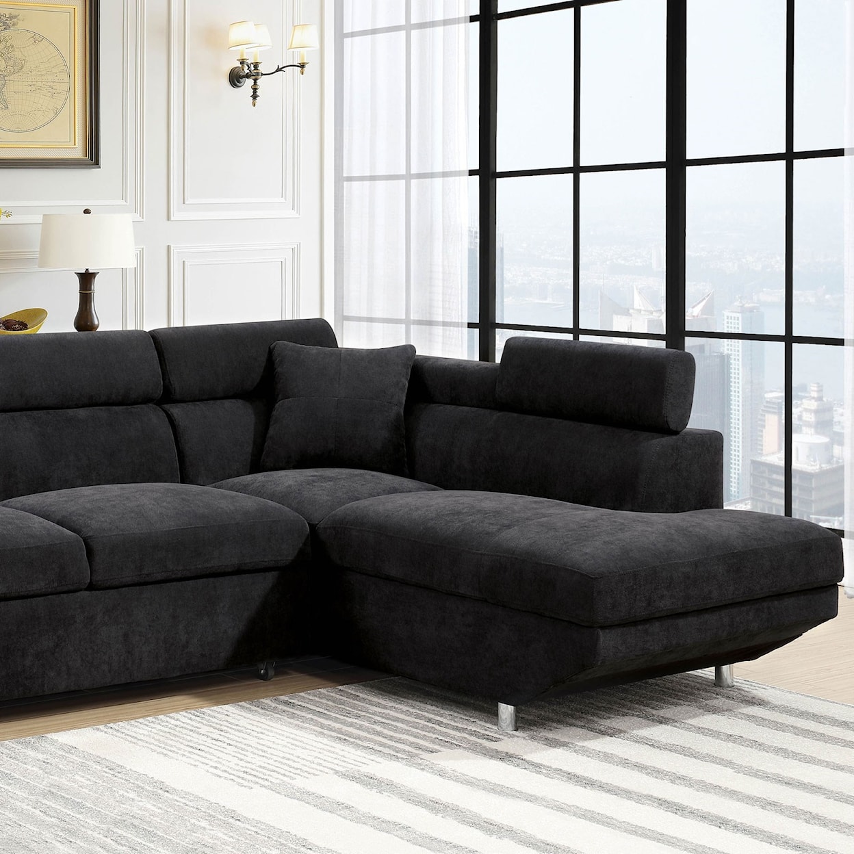 Furniture of America Foreman Sectional