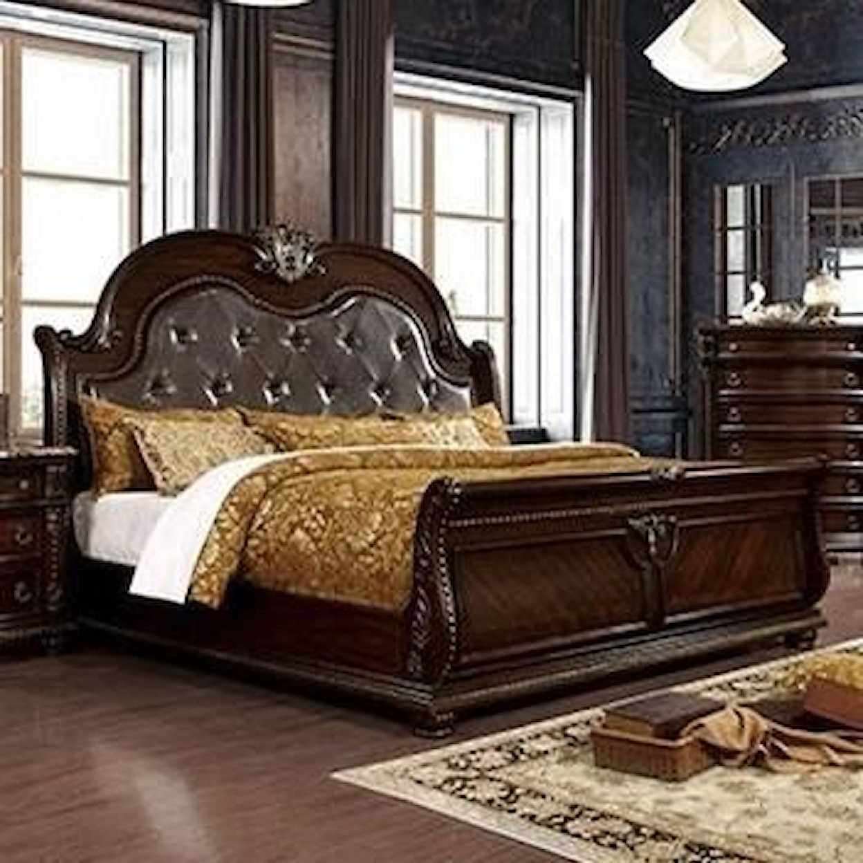 Furniture of America - FOA Fromberg California King Bed