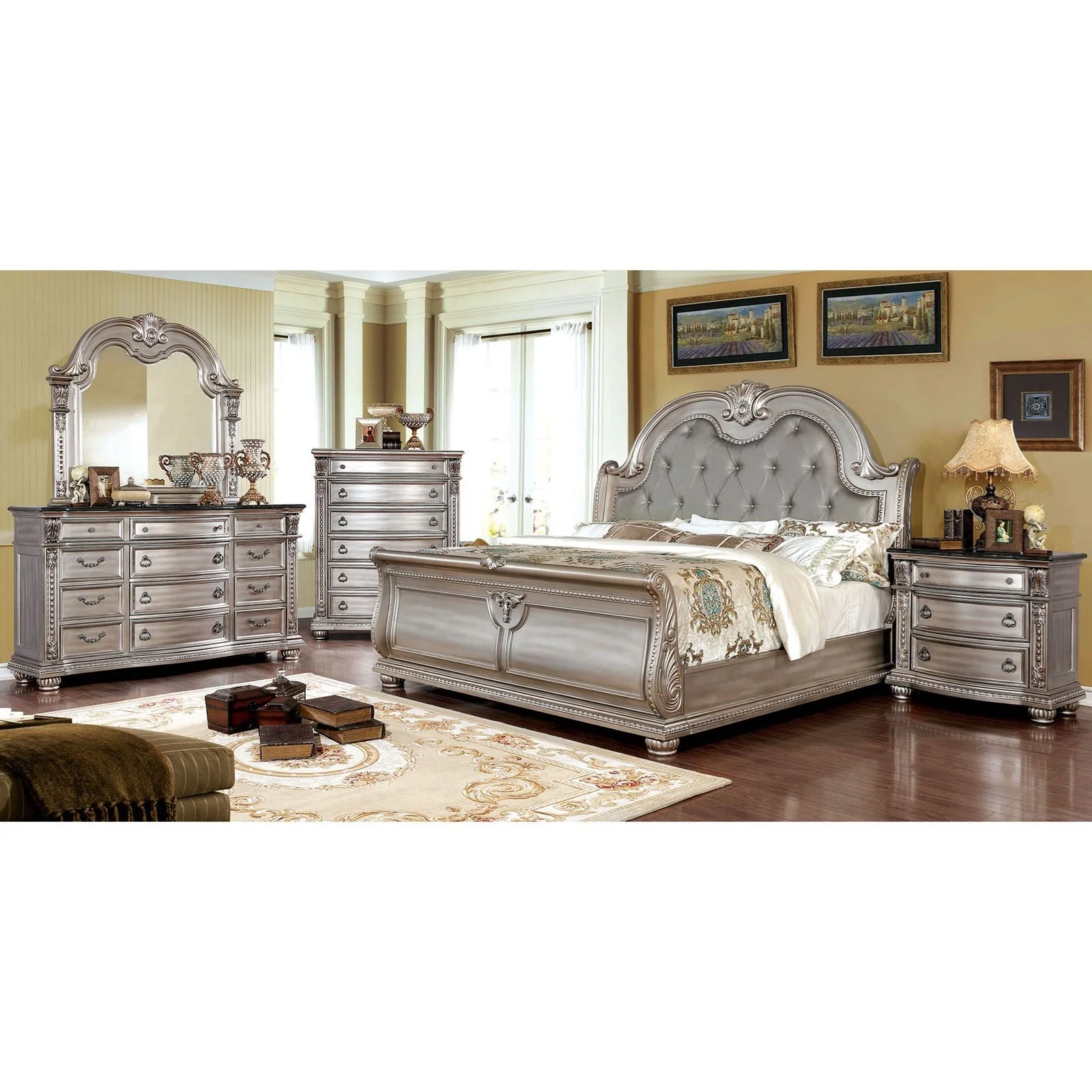 Furniture of America Fromberg CM7670CPN-M Mirror | Broadway Furniture ...