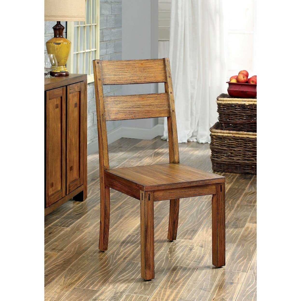 FUSA Frontier Set of 2 Side Chairs