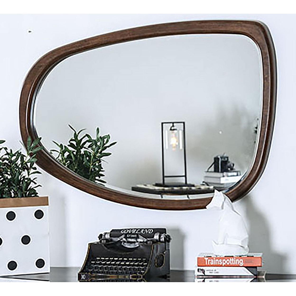 Furniture of America - FOA Fulton Curved Mirror