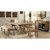 FUSA Gianna 77" Dining Table