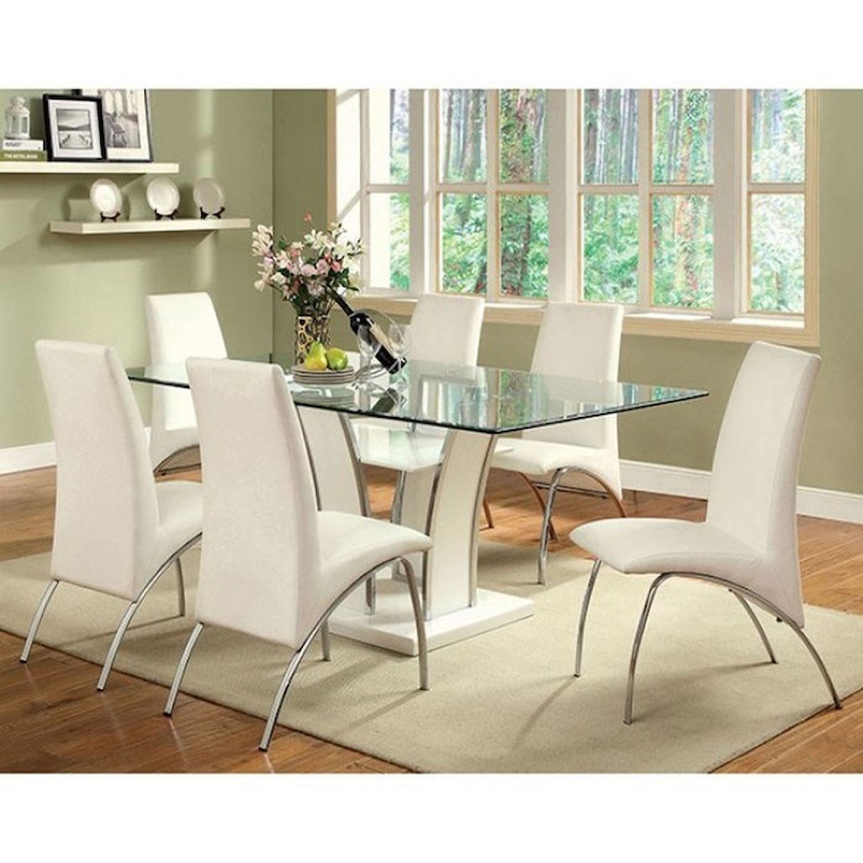Furniture of America Glenview Dining Table