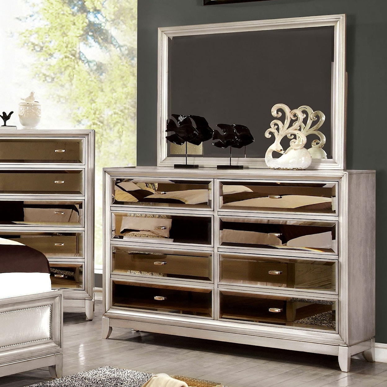 Furniture of America - FOA Golva Dresser with 6 Drawers