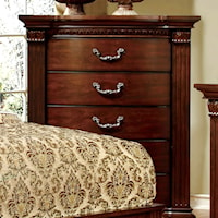 Traditional Chest with 5 Drawers