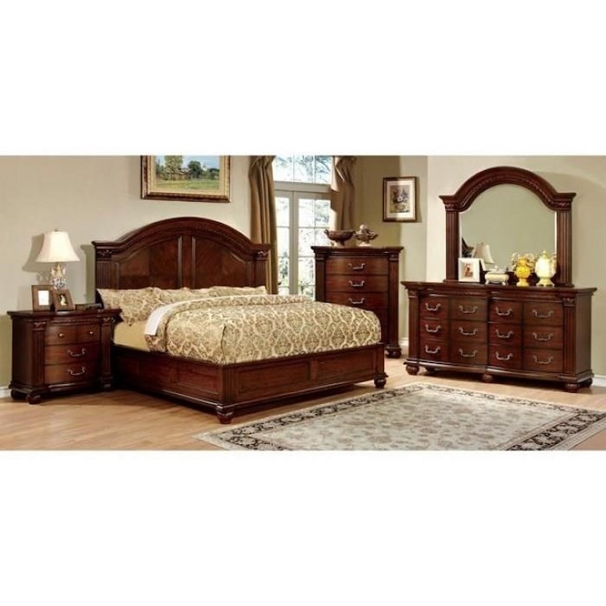 Furniture of America - FOA Grandom King Bed