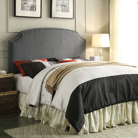 Queen (Full Compatible) Gray Headboard