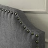 Furniture of America - FOA Hasselt Queen (Full Compatible) Gray Headboard