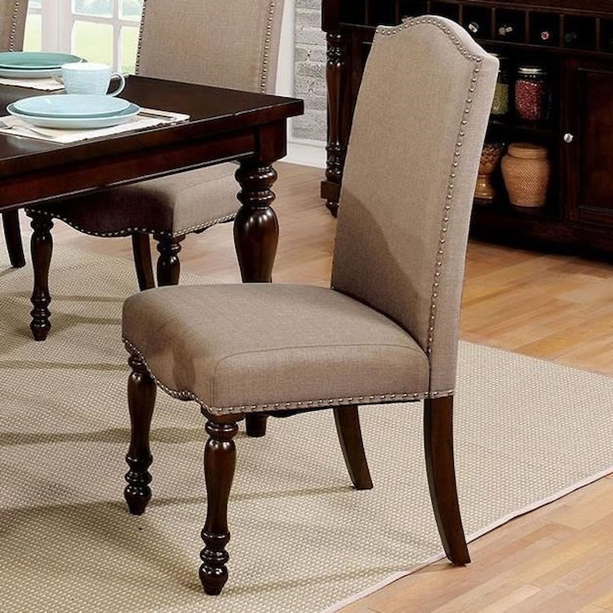 Furniture of America Hurdsfield Set of 2 Side Chairs
