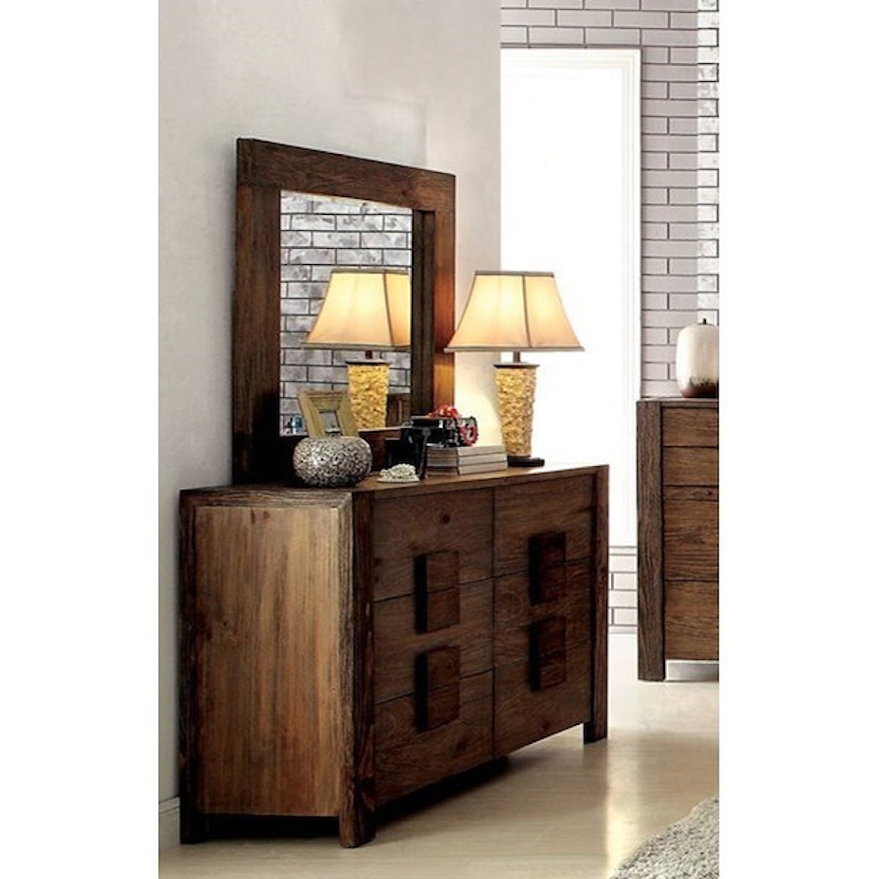 Furniture of America Janeiro Dresser