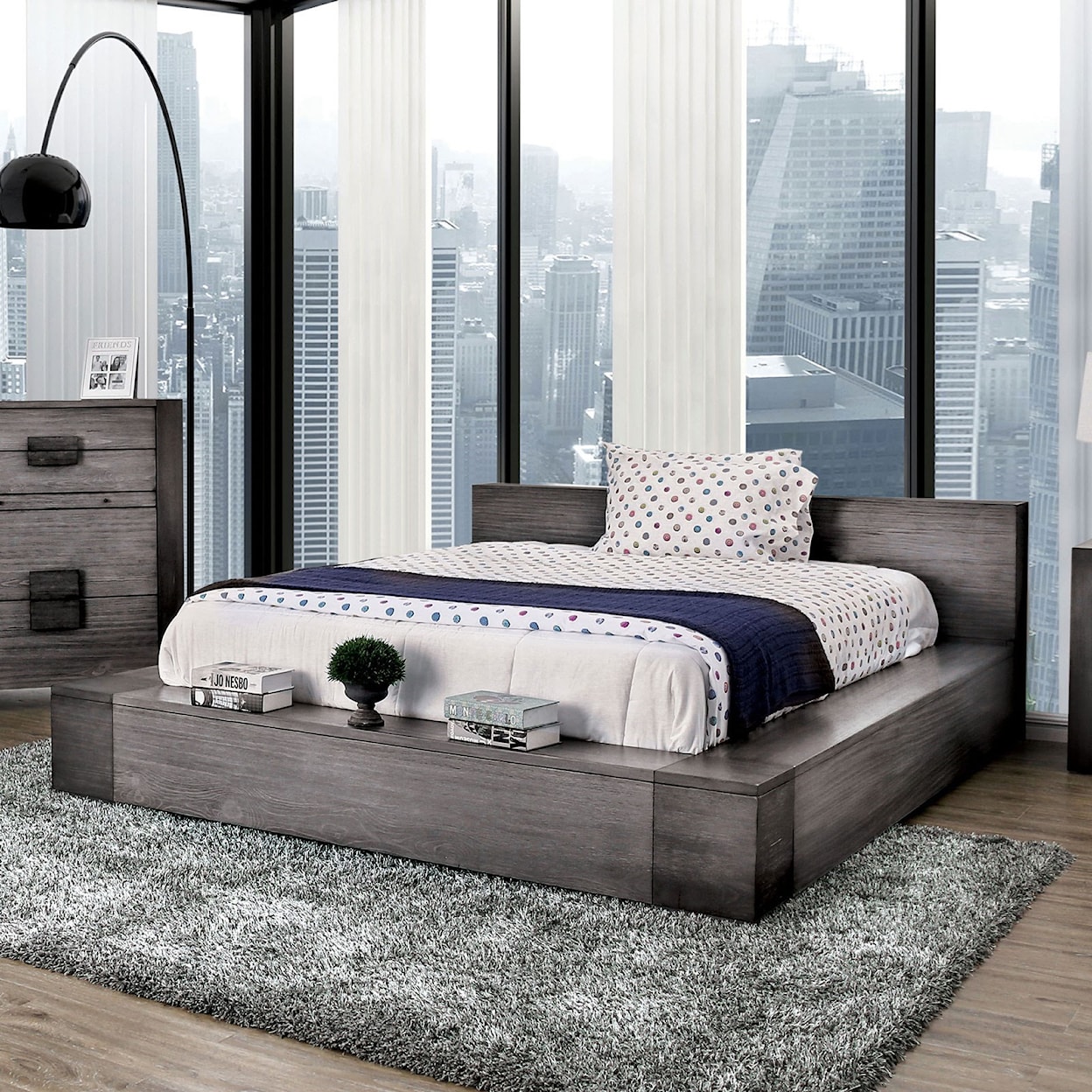 FUSA Janeiro King Bed