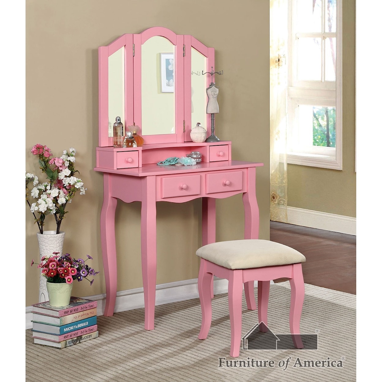 Furniture of America - FOA Janelle Vanity