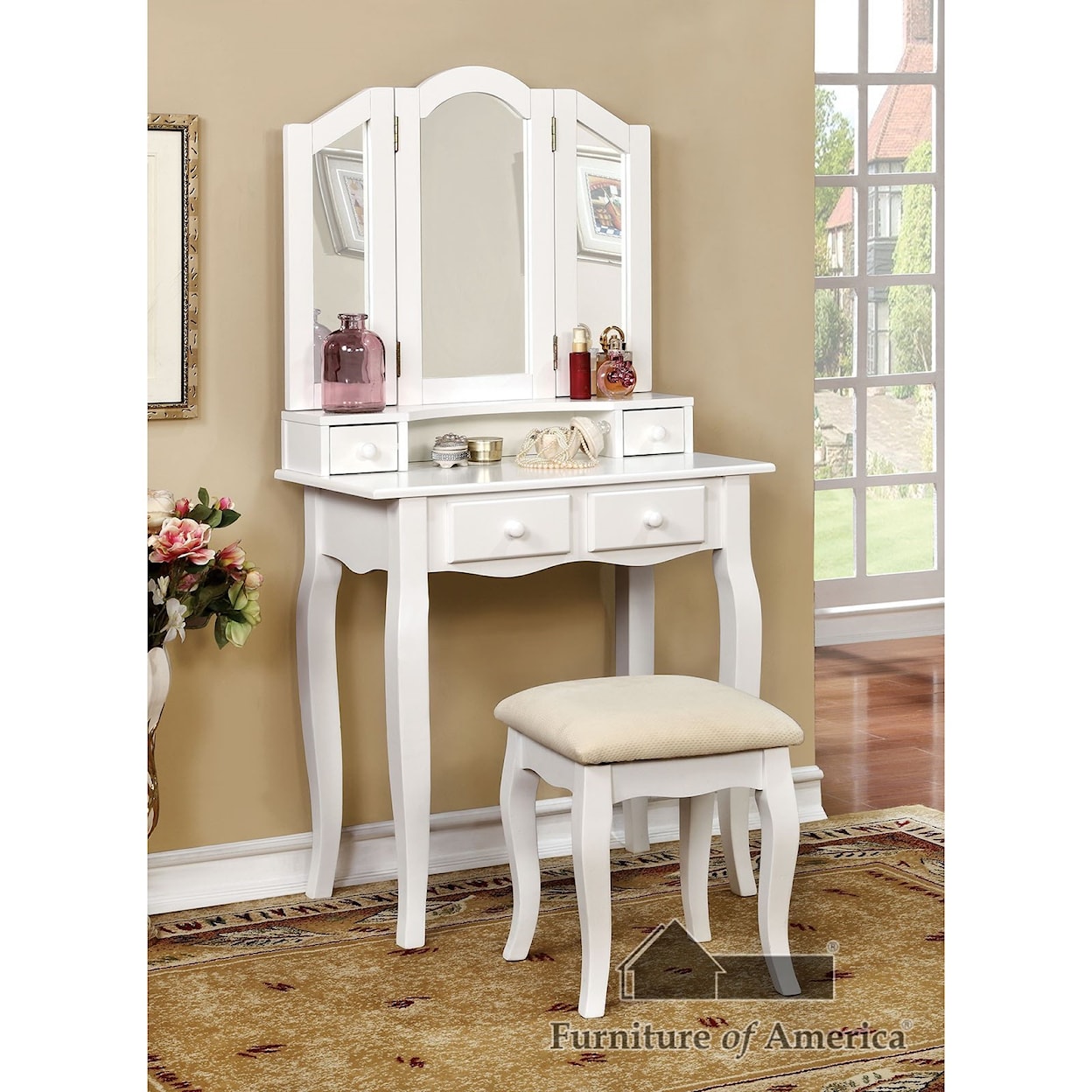 Furniture of America - FOA Janelle Vanity