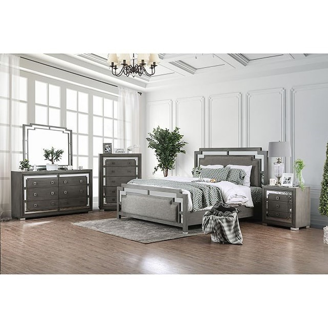 Furniture of America - FOA Jeanine Queen Bedroom Group