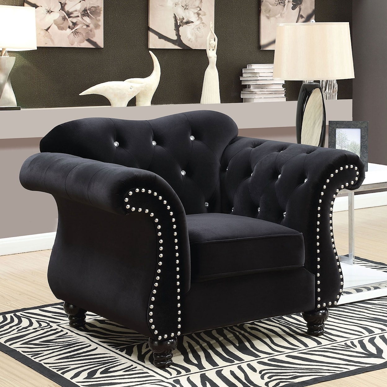 Furniture of America - FOA Jolanda Stationary Living Room Group