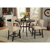 Furniture of America Kaitlin Round Counter Height Table