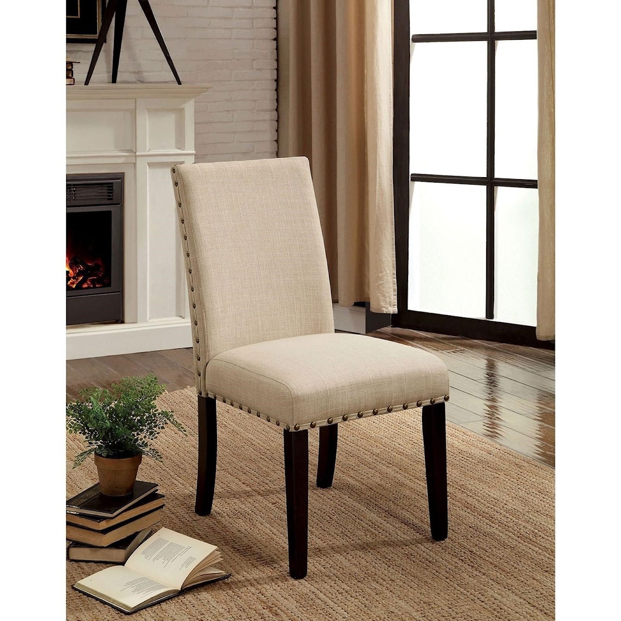 FUSA Kaitlin Set of 2 Side Chairs