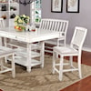 Furniture of America Kaliyah Counter Height Table