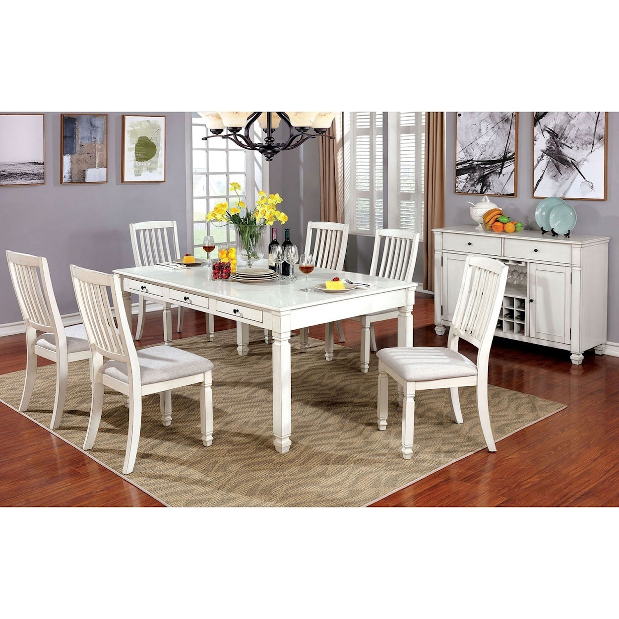 Furniture of America Kaliyah Dining Table