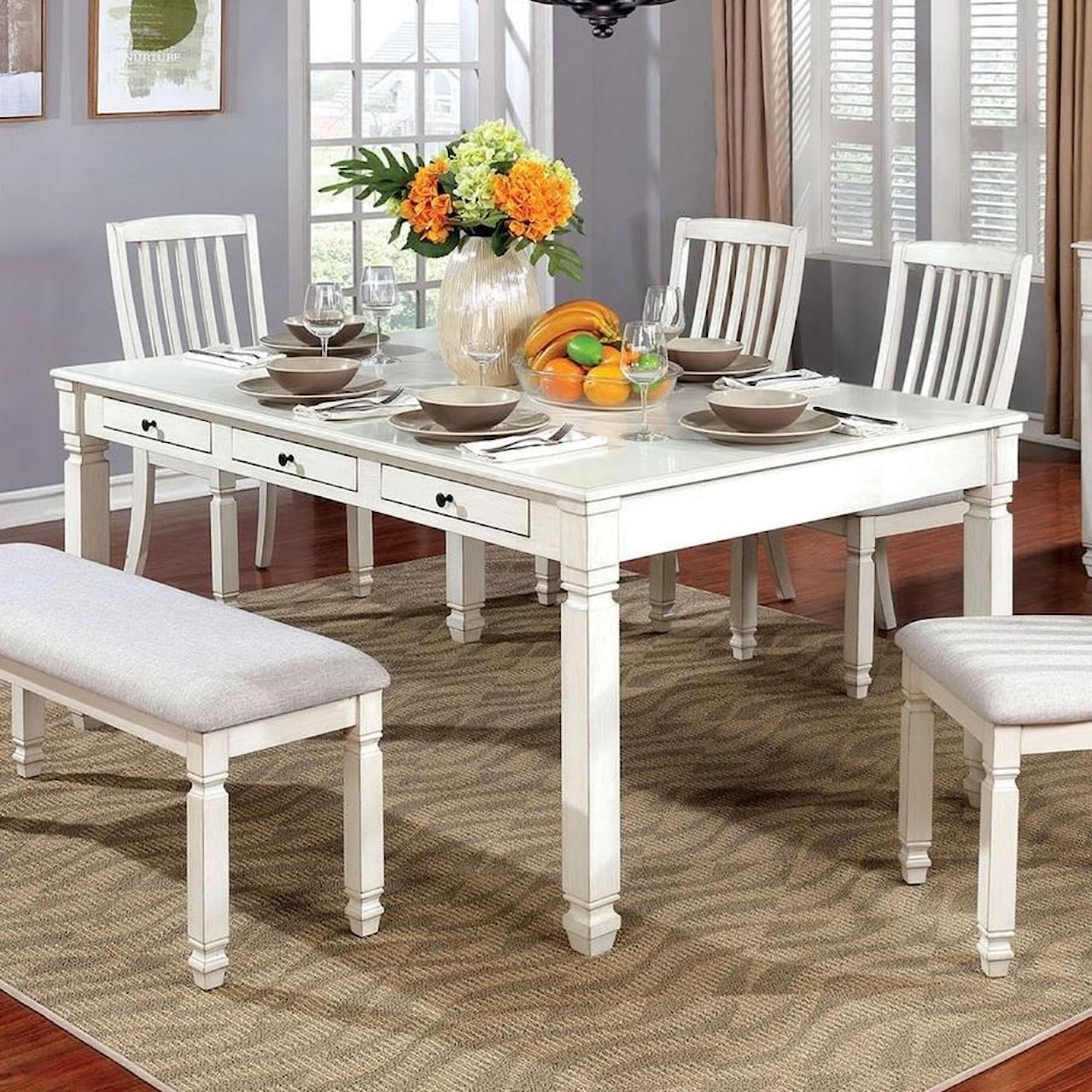 Furniture of America Kaliyah Dining Table