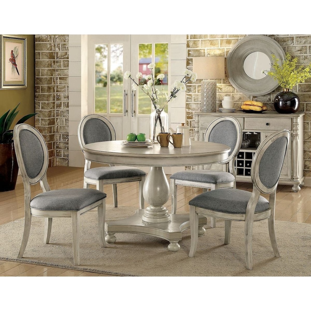 FUSA Kathryn Round Dining Table