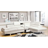 Furniture of America Kemina Sectional Sofa