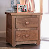 Furniture of America Lea 2-Drawer Night Stand