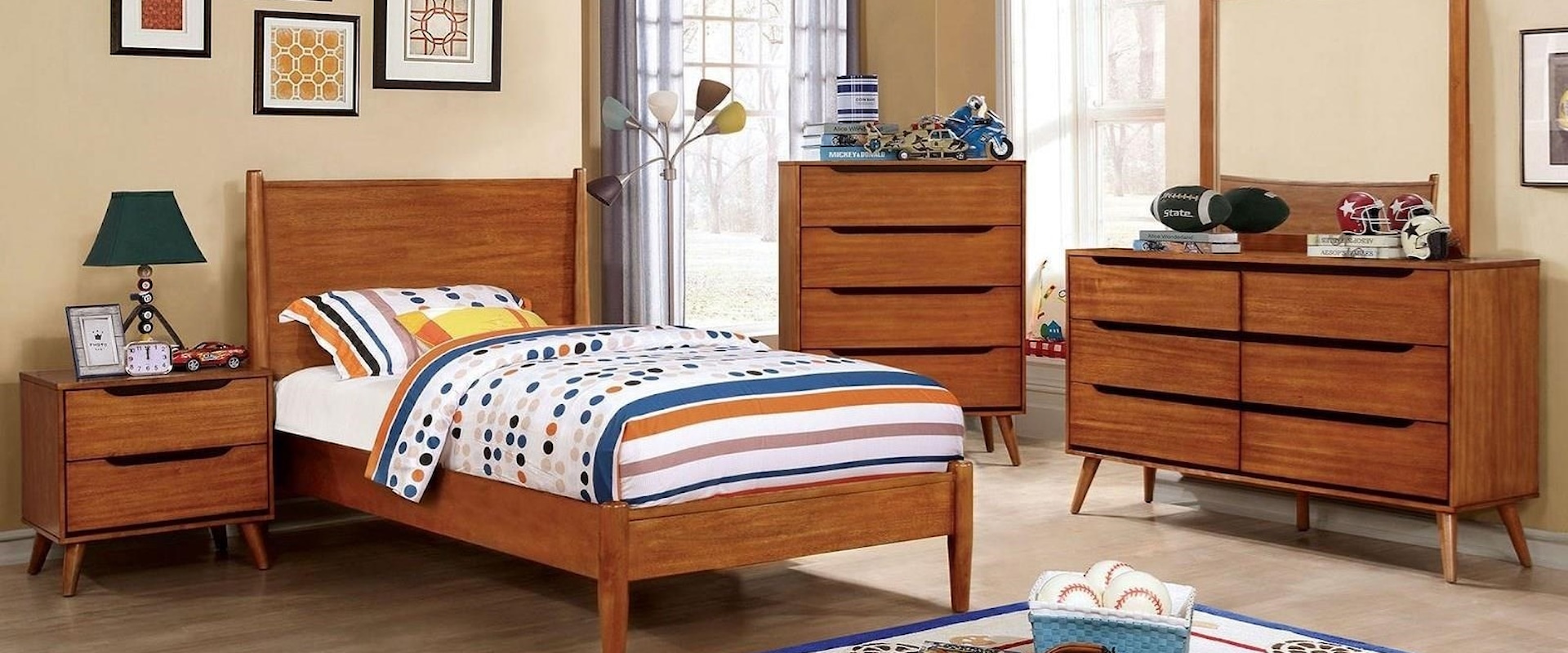 4 Pc. Twin Bedroom Set