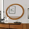 Furniture of America Lennart Oval Mirror