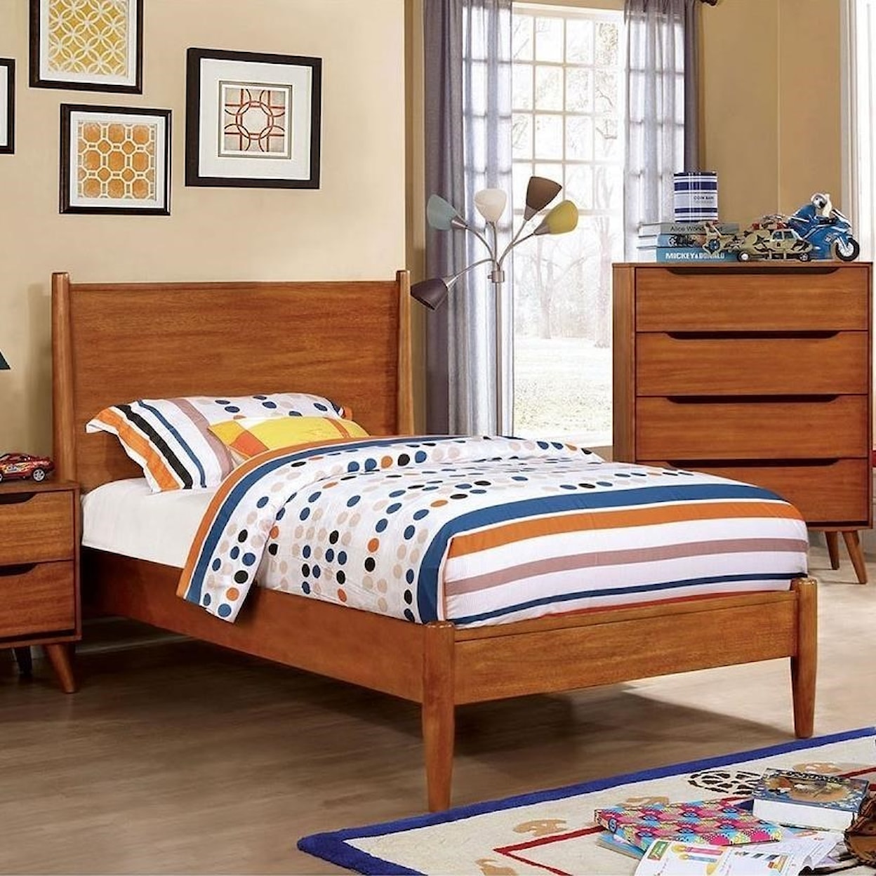 Furniture of America Lennart Twin Bed