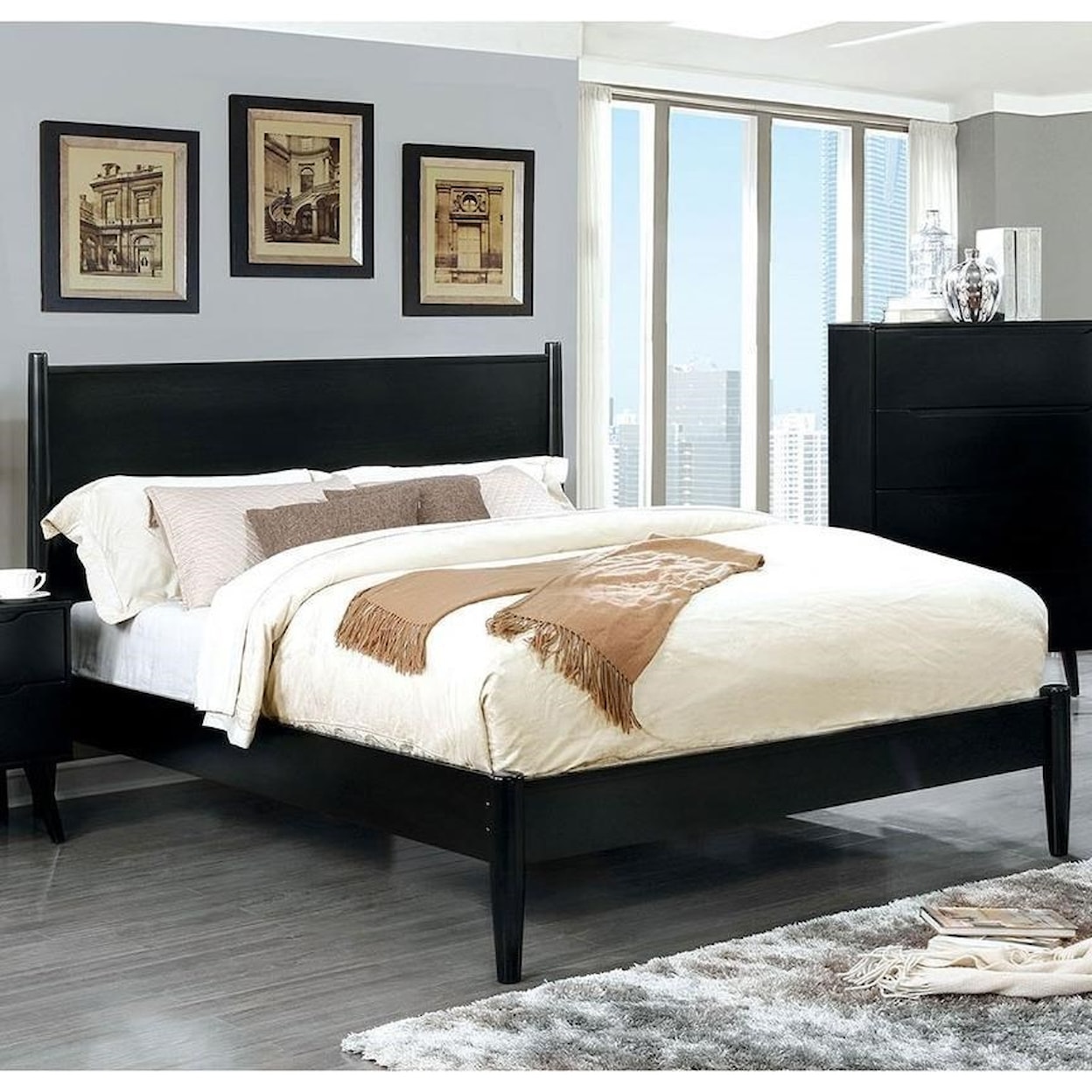 Furniture of America Lennart California King Bed