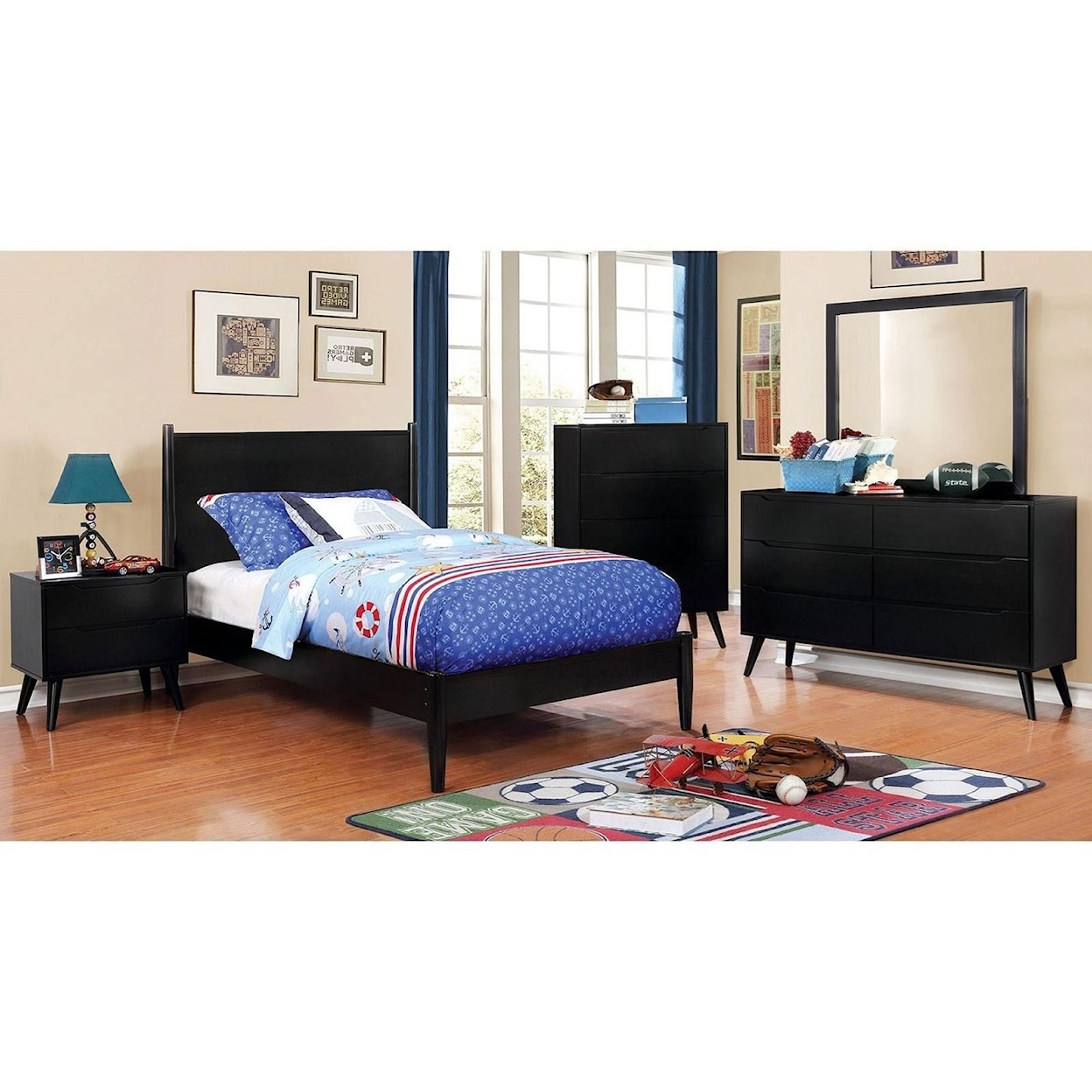 Furniture of America Lennart Twin Bed
