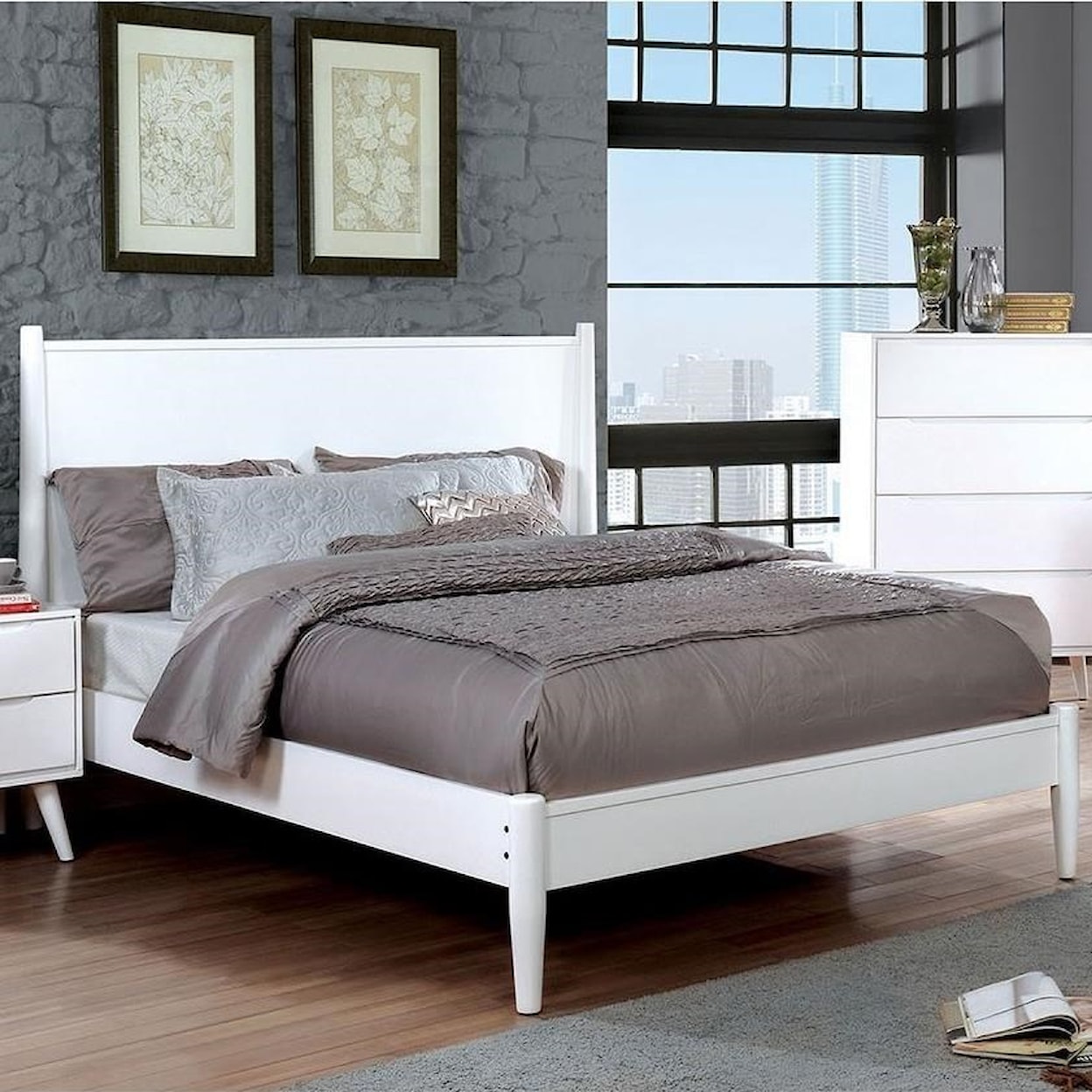 Furniture of America Lennart California King Bed