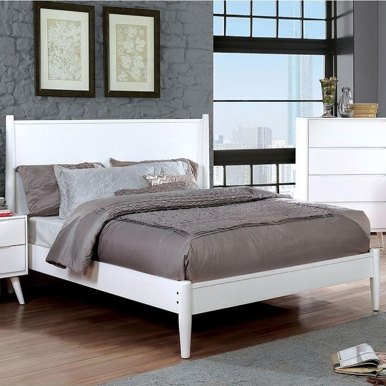 Furniture of America Lennart Queen Bed