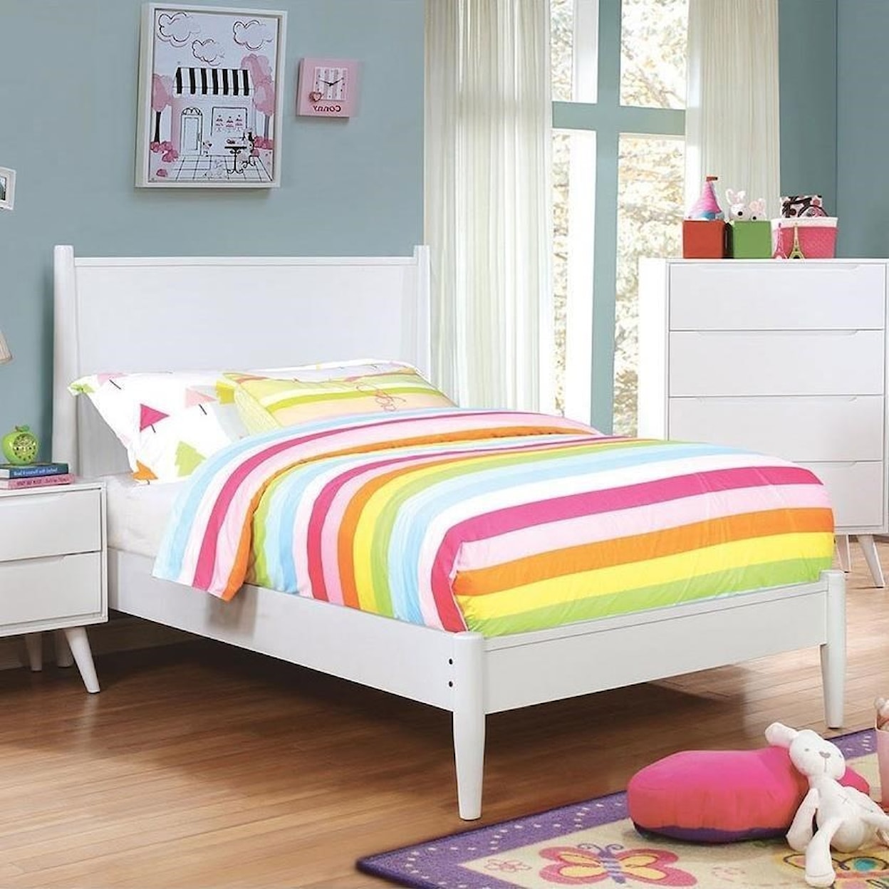 Furniture of America Lennart Twin Bed